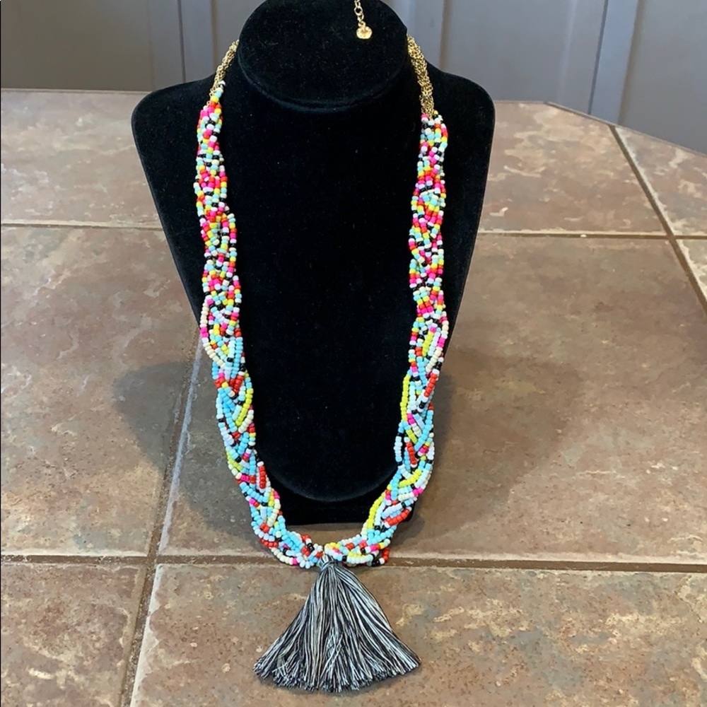 Baublebar colorful seed bead tassel chunky…